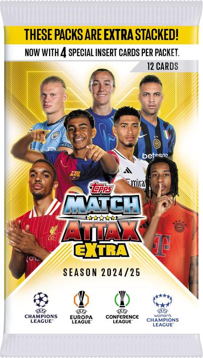Actual product image Topps Match Attax Champions League EX 2025 (English, Booster display)