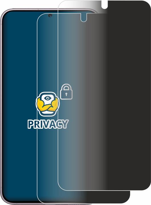 Produktbild BROTECT Sichtschutzfolie Anti-Spy Privacy Folie Blaulicht-Schutz (2 Stück, Samsung Galaxy S23)