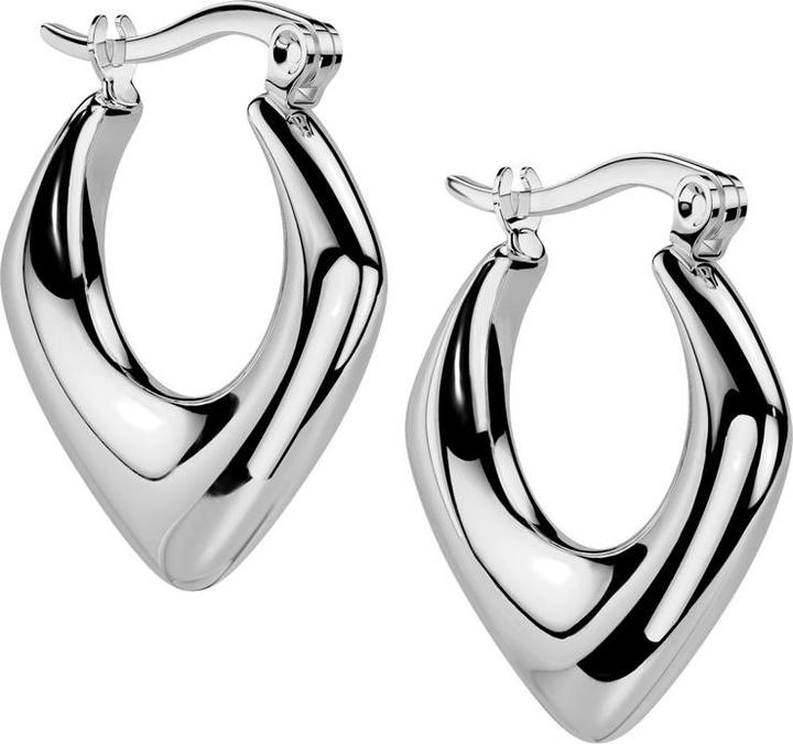 Produktbild Star Piercing Ohrring silber Diamant (ohne Messing, Chirurgenstahl 316L)