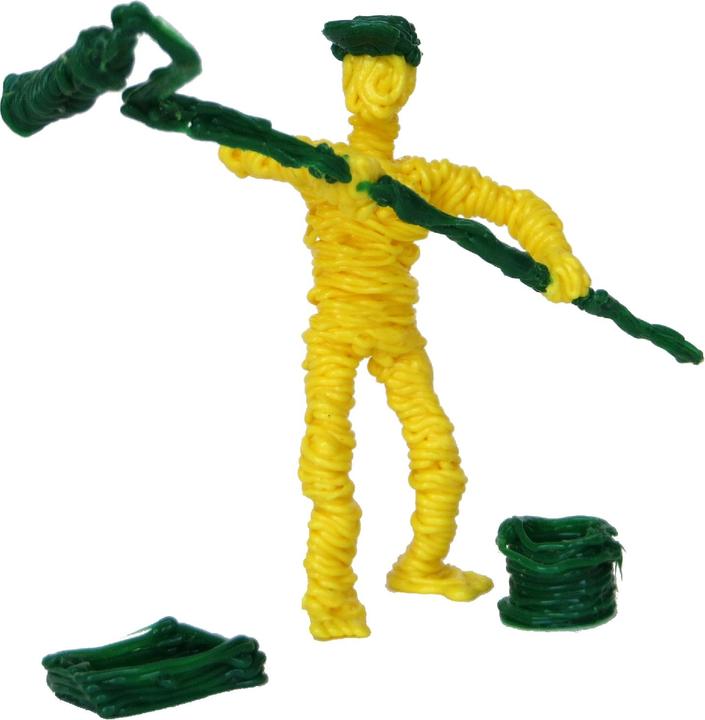 Produktbild 3Doodler PL05-DUCK​ 3D-Druckmaterial Polyacticsäure (PLA) (PLA, 3 mm, 2 g, Gelb)