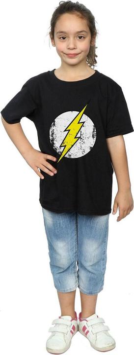 Immagine prodotto Flash Distressed Logo Maglietta Ragazze (140, 146)