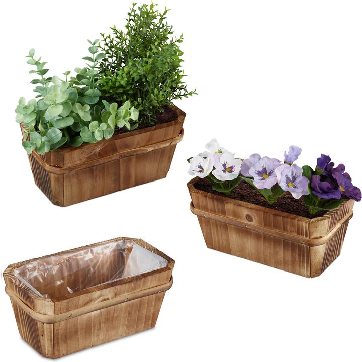 Relaxdays Blumenkasten