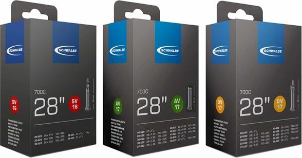Actual product image Schwalbe SV20 Extra Light (Presta (SV), 28", 40 mm)