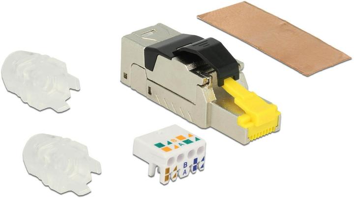 Produktbild Delock Feldkonfektionierbarer RJ45 Stecker (S/FTP, CAT6a, 0.06 m)