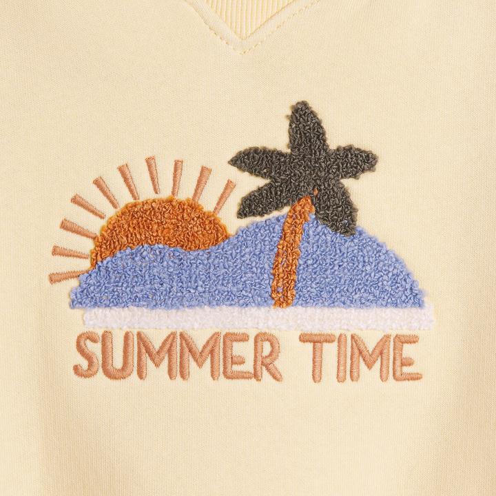 Immagine prodotto La Redoute Collections Sweatshirt mit Stickerei und Rundhalsausschnitt (102)