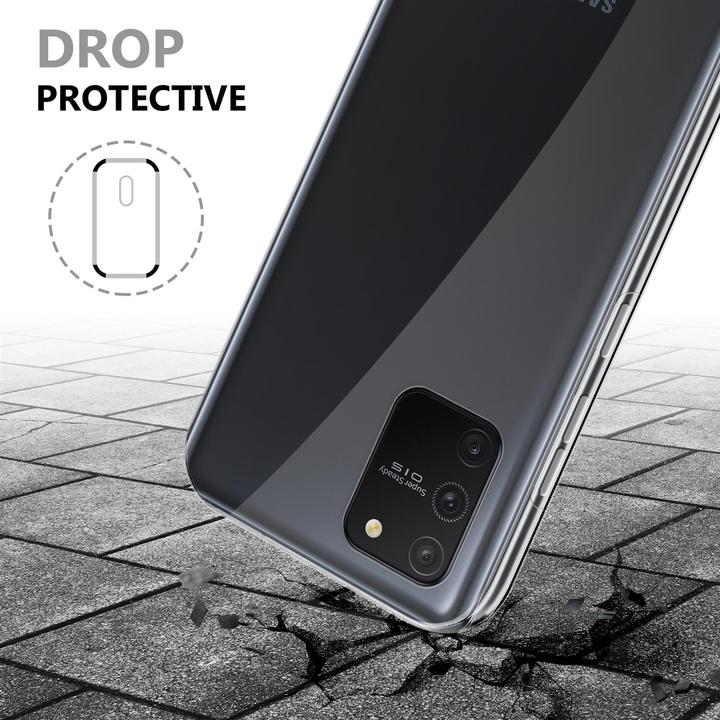 Produktbild Cadorabo TPU 360 Grad Case Cover (Samsung Galaxy A91, Samsung Galaxy S10 Lite)