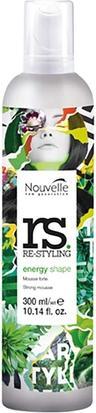 Actual product image Nouvelle RS Energy Shape mousse strong hold (300 ml, Foaming agent)