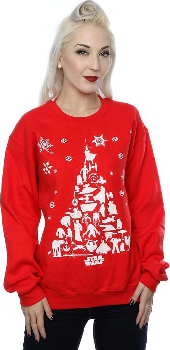 Immagine prodotto Star Wars Christmas Tree Felpa Donna (L)