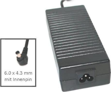 Actual product image AGI 81408 - Notebook - Indoor - 100-240 V - Black - SONY VAIO VGP-AC19V16 - 165 mm (120 W)