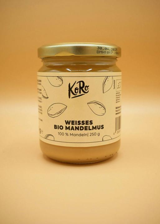 Produktbild KoRo Weisses Bio Mandelmus (250 g)