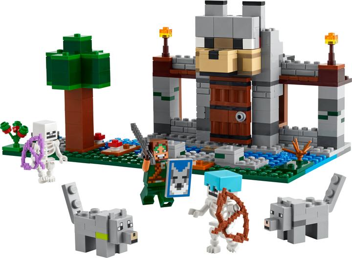 Produktbild LEGO Die Wolfsfestung (21261, LEGO Minecraft)