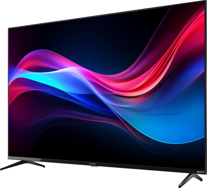 Image du produit Sharp 55GJ4225E 55" UHD Roku Smart TV noir (55", LCD, 4K)