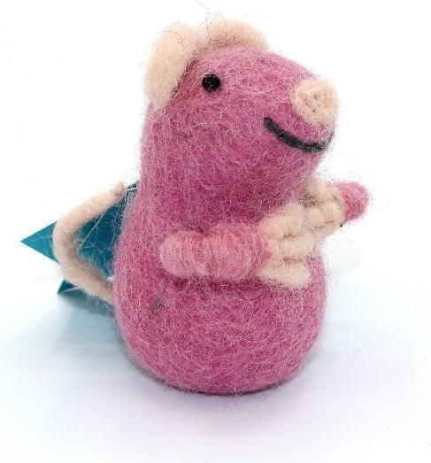 Actual product image Money mice, 5-7 cm, pink.U004-04 (7 cm)