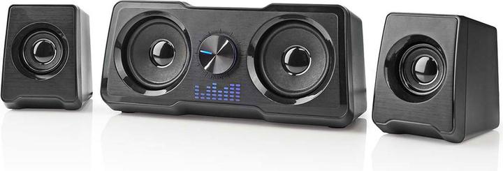 Nedis Gaming-Lautsprecher | Lautsprecherkanäle: 2.2 | Stromversorgung über USB | 3.5 mm Stecker | 48