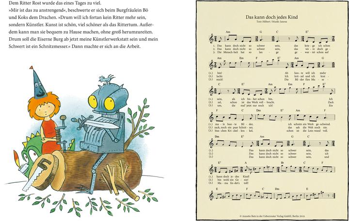 Produktbild Ritter Rost und das Einhorn (Deutsch, Felix Janosa, Jörg Hilbert, 2019)