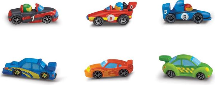 Actual product image 4M Racing car plaster and painting set (mult)