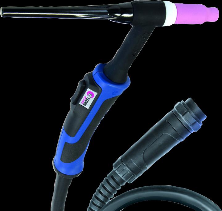 Image du produit GYS Ensemble de torches TIG, SR17 DB, refroidies par air, 4 m