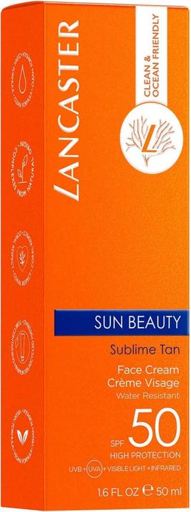 Actual product image Lancaster Sun Beauty Sublime Tan (Sun cream face, SPF 50, 50 ml, 150 g)