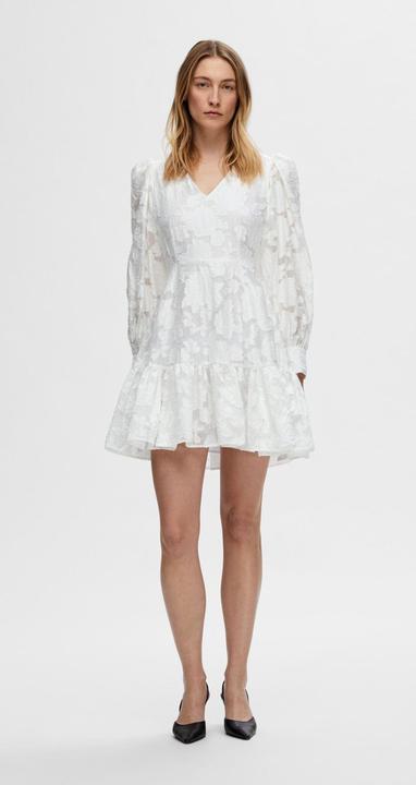 Actual product image Selected Femme Floral long sleeve mini dress (38)