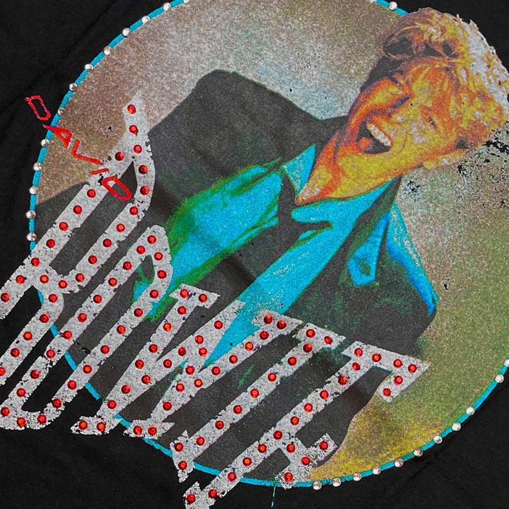Produktbild David Bowie Unisex Adult 83 Vintage Embellished T-Shirt (L)