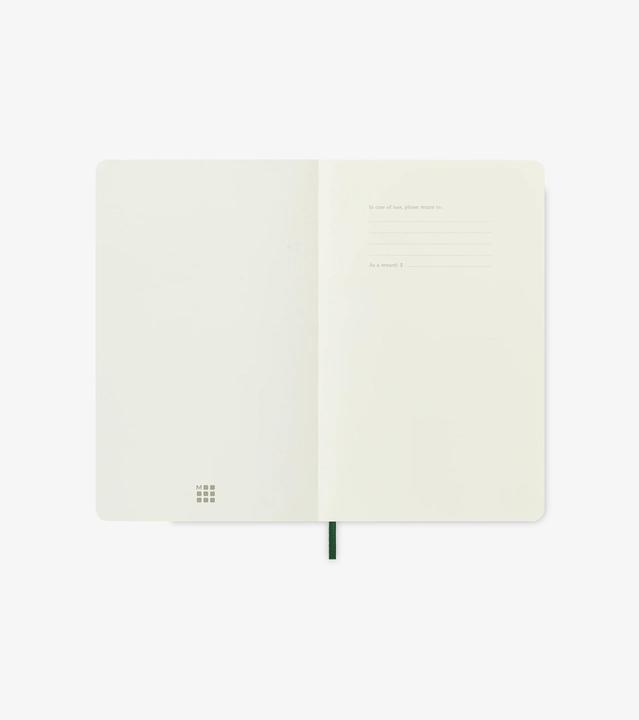 Actual product image Moleskine L/A5 - notebook (A5, Plain, Soft cover)