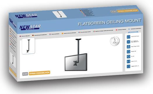 Actual product image Neomounts FPMA-C050Black (Ceiling, 30")