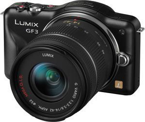 Panasonic Lumix DMC-GF3K, 12 MP, FullHD, 14-42mm Kit, Noir