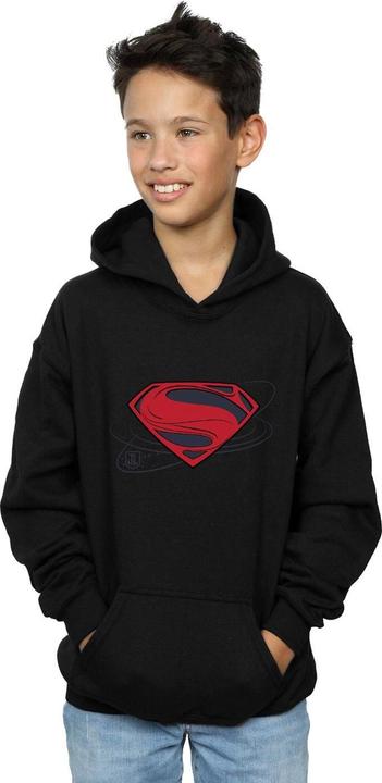Immagine prodotto Justice League Movie Superman Logo Felpa con Cappuccio Ragazzi (140, 146)