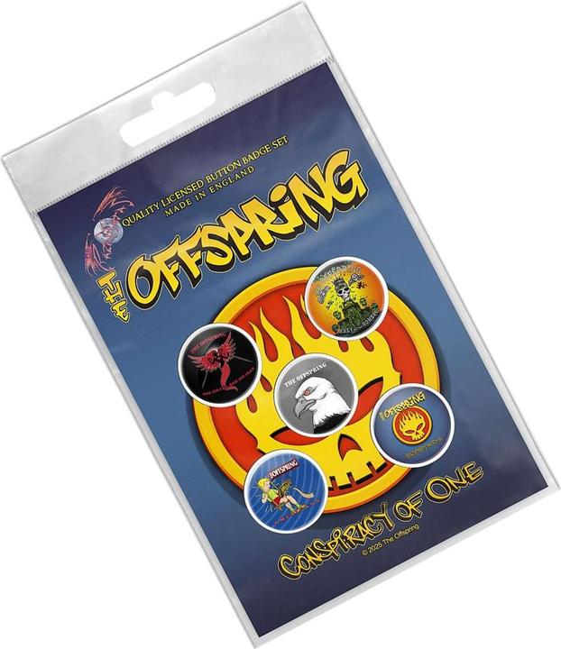 Produktbild Universal Textiles AnsteckerSet Conspiracy Of One 5erPack Kunststoff Metall
