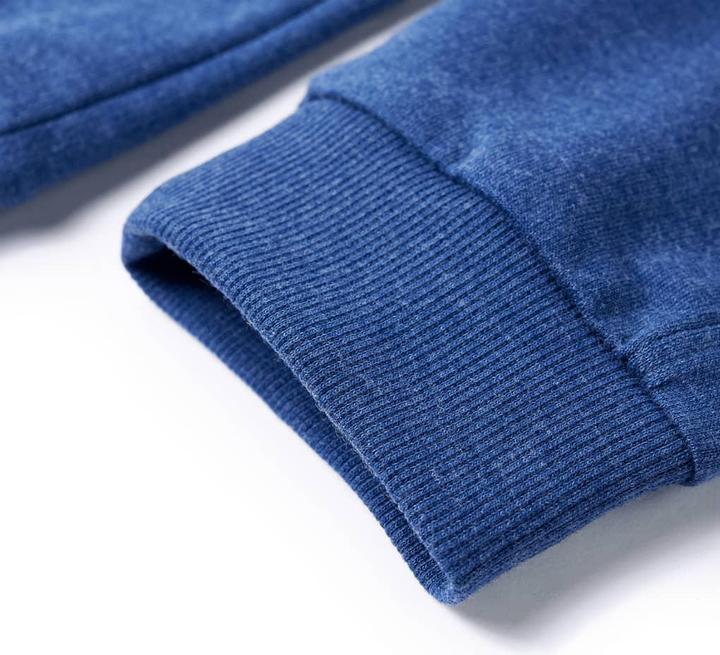 Image du produit VidaXL Pantalon de survêtement enfant bleu foncé 128,Matière : 80 (128)