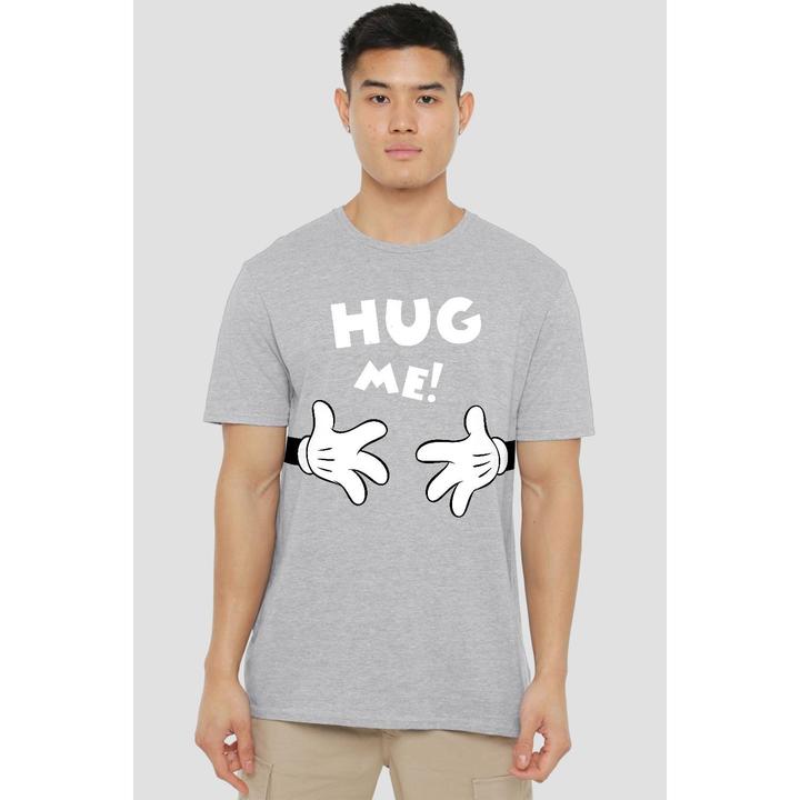 Actual product image Disney Mens Hug Me Mickey Mouse Valentine's Day T-Shirt (L)
