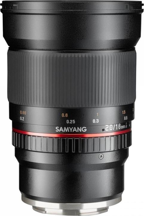 Image du produit Samyang 16mm f/2 ED AS UMC CS - Sony E (Sony E, APS-C / DX)