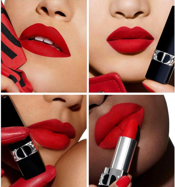 Actual product image Dior Rouge (999 Velvet)