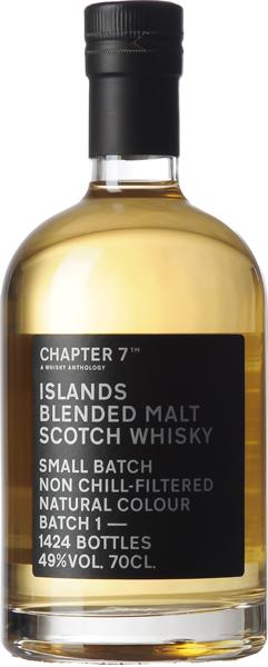 Image du produit Chapter 7 Lot Islands No 1 (Scotch Whisky, Malt mélangé, 1 x 70 cl)