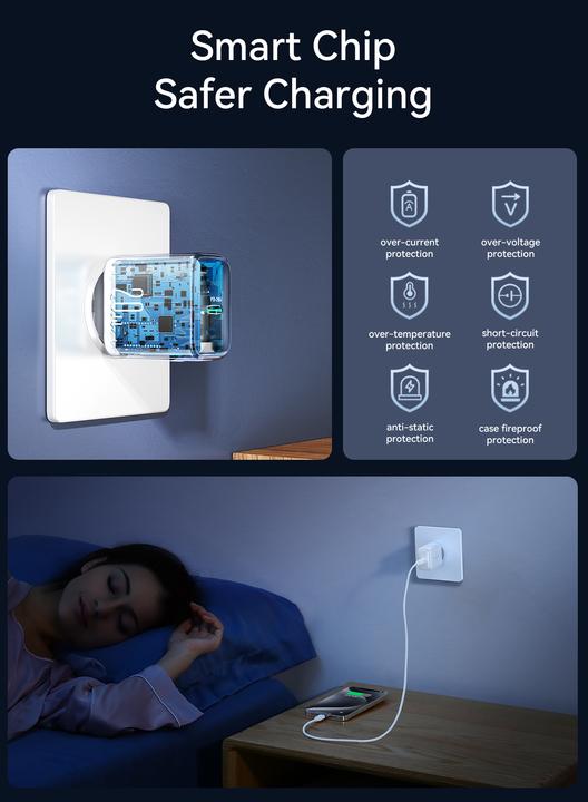 Actual product image Joyroom EU Plug PD 20W Fast Charger Type-C Charger (20 W)