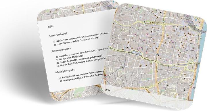Produktbild Stadtkarten-Quiz Grossstädte in Deutschland (Deutsch)