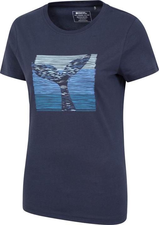 Immagine prodotto Mountain Warehouse Maglietta organica Donna/Ladies Whale Tail (34 D)