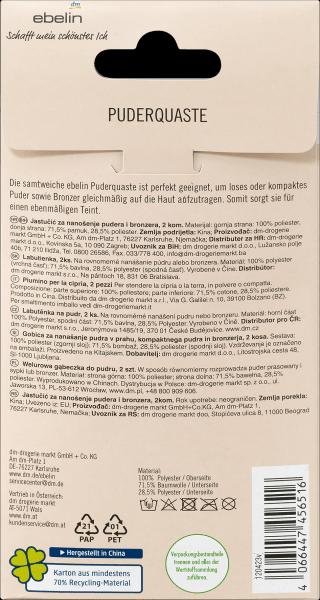 Immagine prodotto dm ebelin Polvere da spolvero