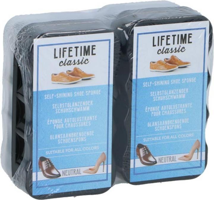 Lifetime Sponge Shoeshine 2pcs (2 x)