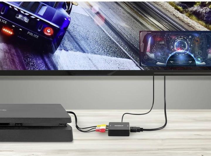 Immagine prodotto SpeaKa Professional Convertitore AV (Cinch - HDMI) 1920 x 1080 pixel (Convertitore videocamera)