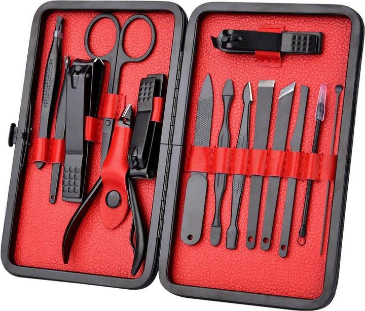 Actual product image JTI Manicure and pedicure set - 15 tools
