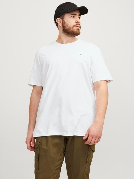 Actual product image Jack & Jones Solid colour plus size T-shirt (3XL)