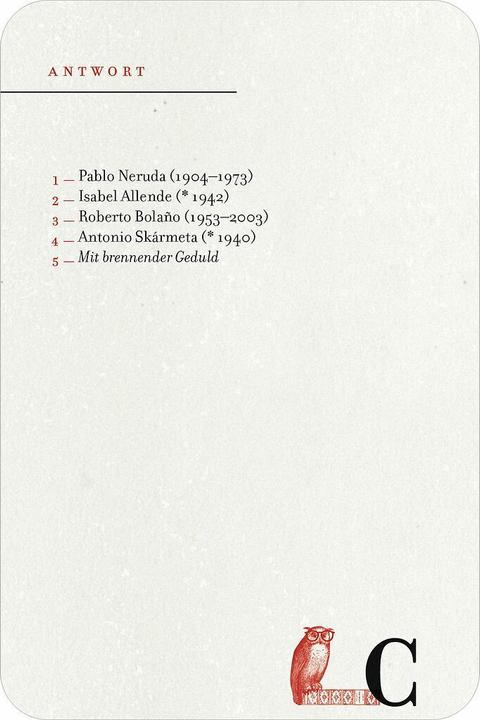 Produktbild MOS55034 - Das grosse Literaturquiz von A bis Z, für 2 oder mehr Spieler, ab 12 Jahren (DE-Ausgabe) (Deutsch)