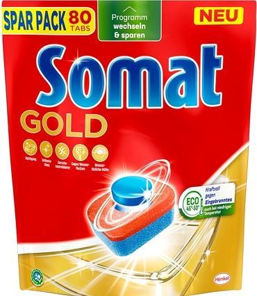 Actual product image Somat 80 12 TABS GOLD ECONOMY PACK (Feast)
