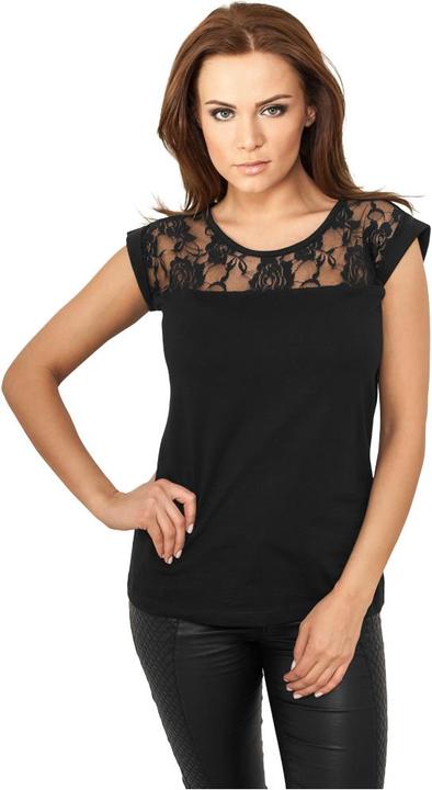 Produktbild Urban Classics Ladies Top Laces Tee (XS)