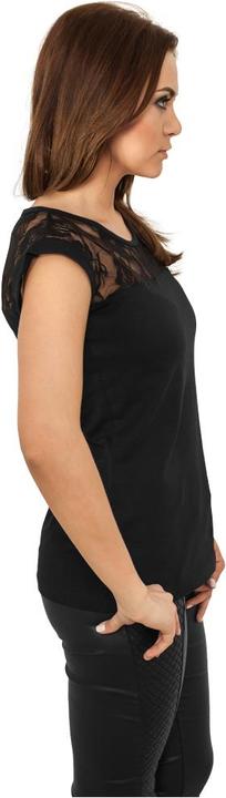 Produktbild Urban Classics Ladies Top Laces Tee (XS)