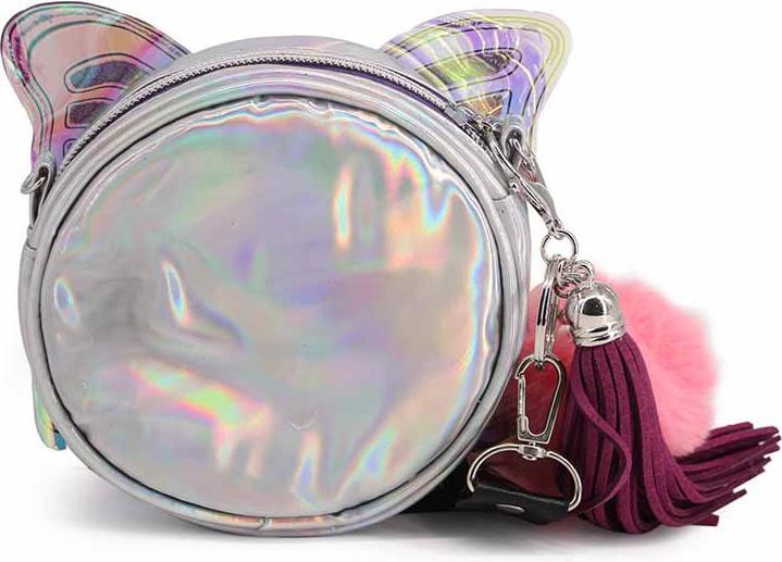 Actual product image Oh My Pop! Small Round Shoulder Bag Wings