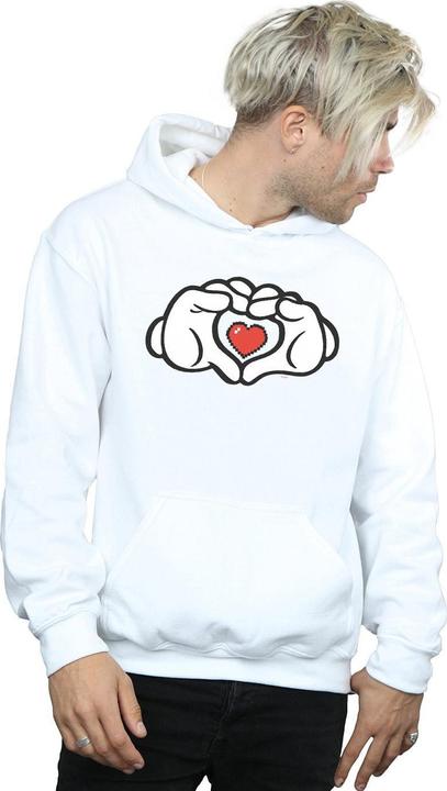 Image du produit Disney - Sweat à capuche MICKEY MOUSE HEART HANDS - Homme (XXL)