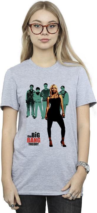 Image du produit Dam Femme/Ladies Penny Standing Cotton Boyfriend T-Shirt (S)