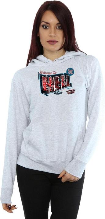 Actual product image Supernatural Womens/Ladies Welcome To Hell Hoodie (XL)